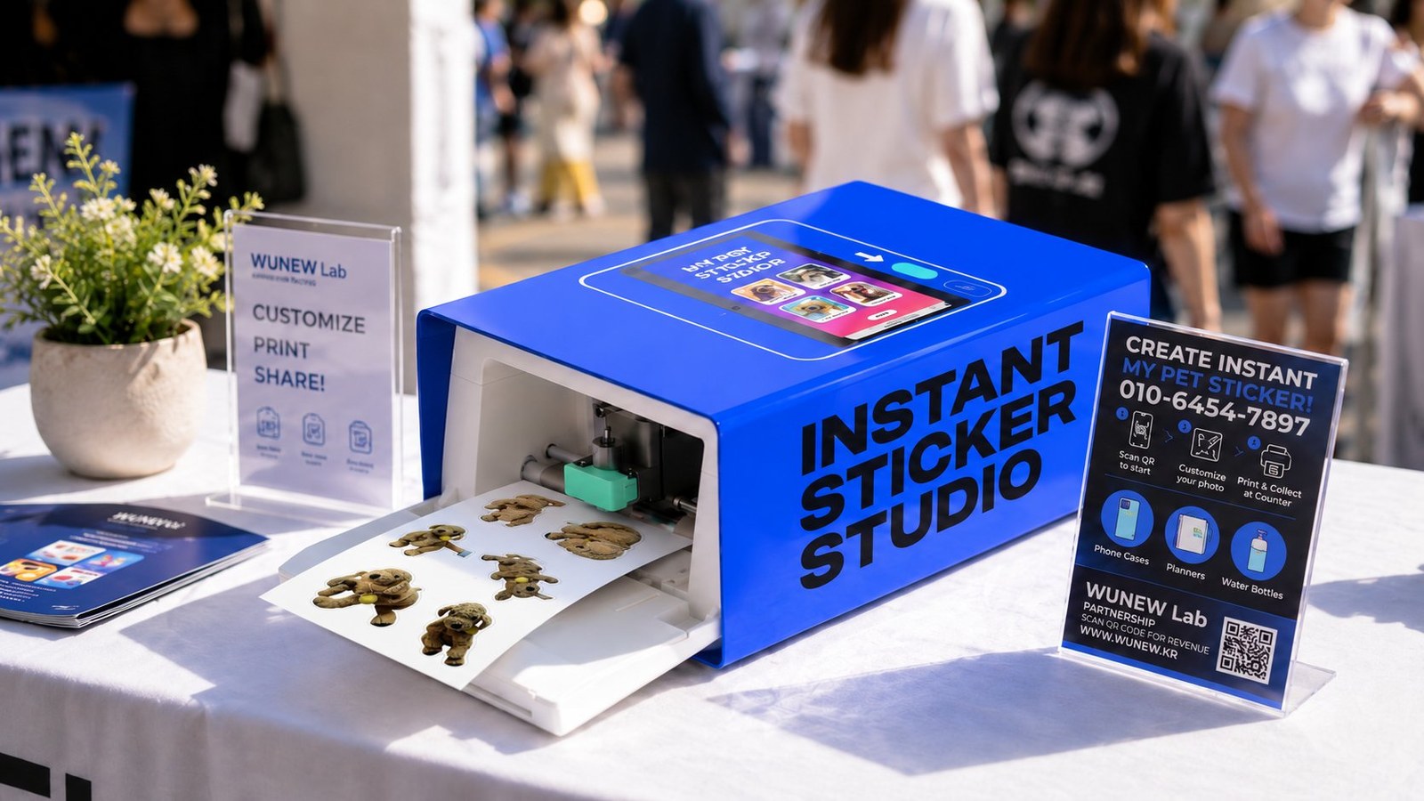 WUNEW LAB Instant Sticker Studio
